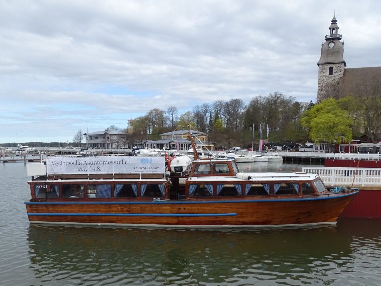 Turku risteily, vesibussi, asuntomessut